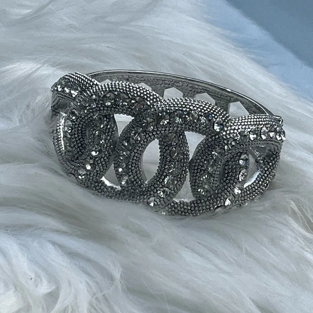 Sparkly Chunky Chain Link Bracelet